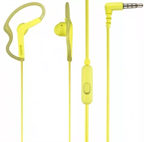 Навушники SONY MDR-AS210AP жовтий Навушники SONY MDR-AS210AP жовтий