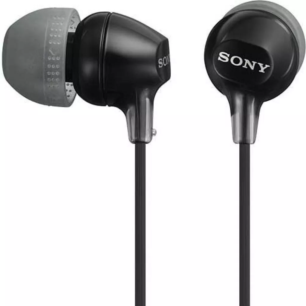 Навушники SONY MDR-EX15LP чорний Навушники SONY MDR-EX15LP чорний