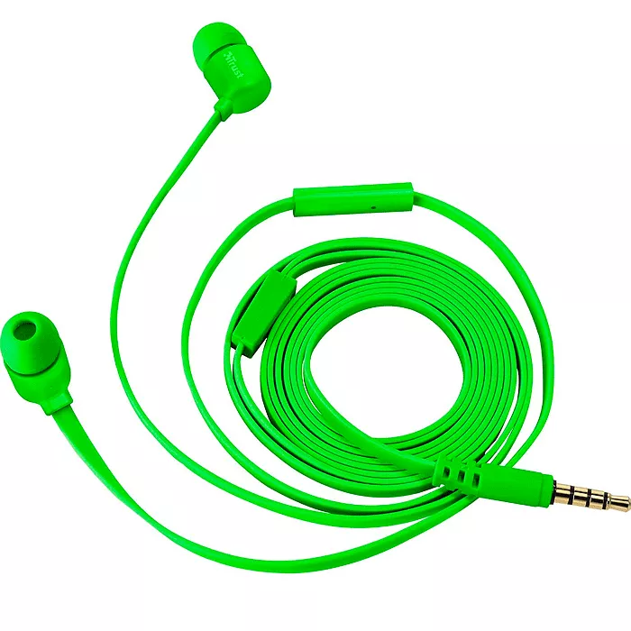 Наушники TRUST Duga Mic Neon Green (22108_TRUST) Наушники TRUST Duga Mic Neon Green (22108_TRUST)