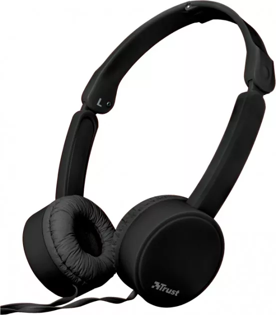 Навушники Trust Nano Foldable Headphones Black (23104) Навушники Trust Nano Foldable Headphones Black (23104)