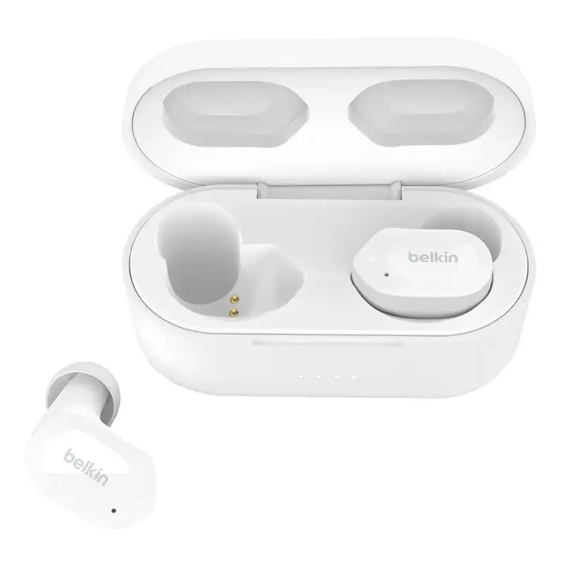 Наушники TWS Belkin Soundform Play True Wireless белый (AUC005BTWH) Наушники TWS Belkin Soundform Play True Wireless белый (AUC005BTWH)