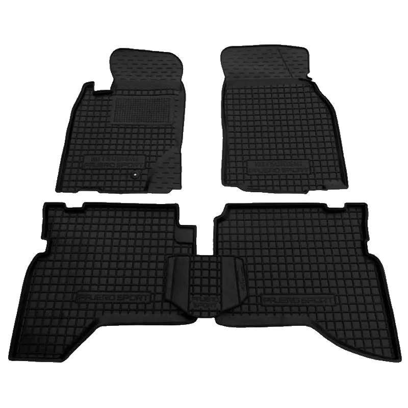 Килимки в салон MITSUBISHI Pajero Sport 1997-2008, 4 шт. (поліуретан) Килимки в салон MITSUBISHI Pajero Sport 1997-2008, 4 шт. (поліуретан)