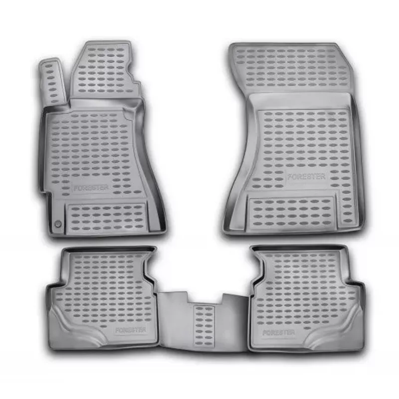 NLC.46.01.210 Коврики в салон SUBARU Forester 2002-2008, 4 шт. (полиуретан)