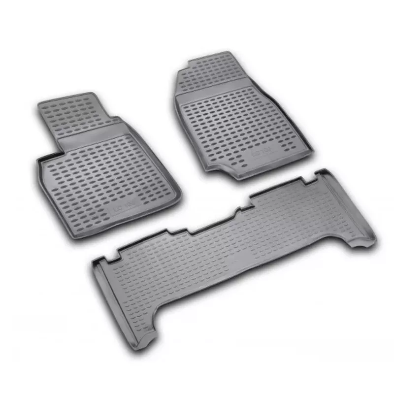 Килимки в салон TOYOTA Land Cruiser 100 1998-2007, 3 шт. (поліуретан)
