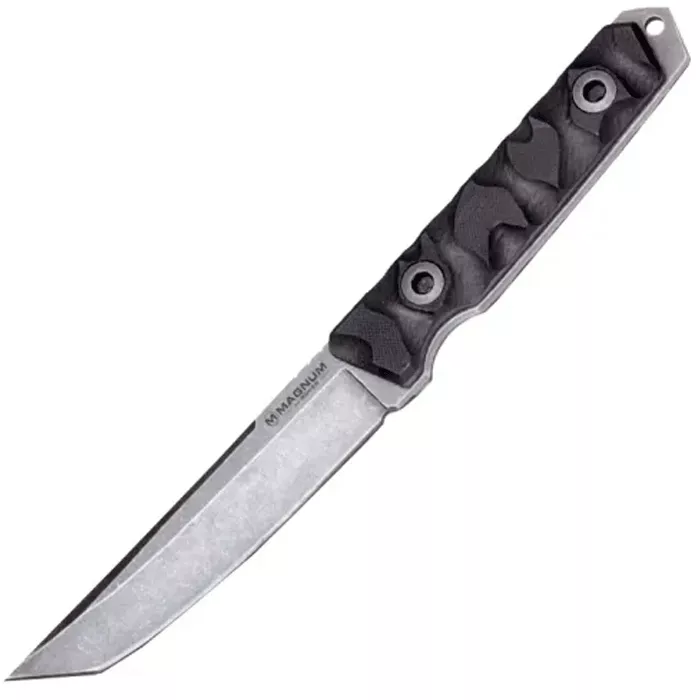 Ніж фіксований Boker Magnum Sierra Delta Tanto (довжина: 250мм, лезо: 130мм), чорний (227-1070) Ніж фіксований Boker Magnum Sierra Delta Tanto (довжина: 250мм, лезо: 130мм), чорний (227-1070)