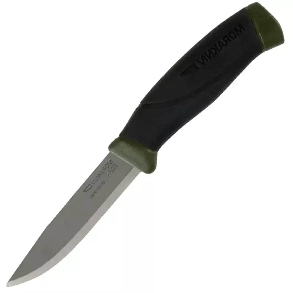 Ніж фіксований Mora Companion (довжина: 215мм, лезо: 102мм, нержавіюча сталь), зелений (215-1017_ner-black) Ніж фіксований Mora Companion (довжина: 215мм, лезо: 102мм, нержавіюча сталь), зелений (215-1017_ner-black)