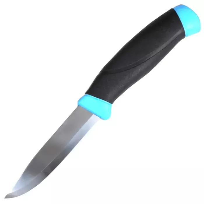 Ніж фіксований Mora Companion (довжина: 218мм, лезо: 103мм), блакитний (215-1017_blue) Ніж фіксований Mora Companion (довжина: 218мм, лезо: 103мм), блакитний (215-1017_blue)