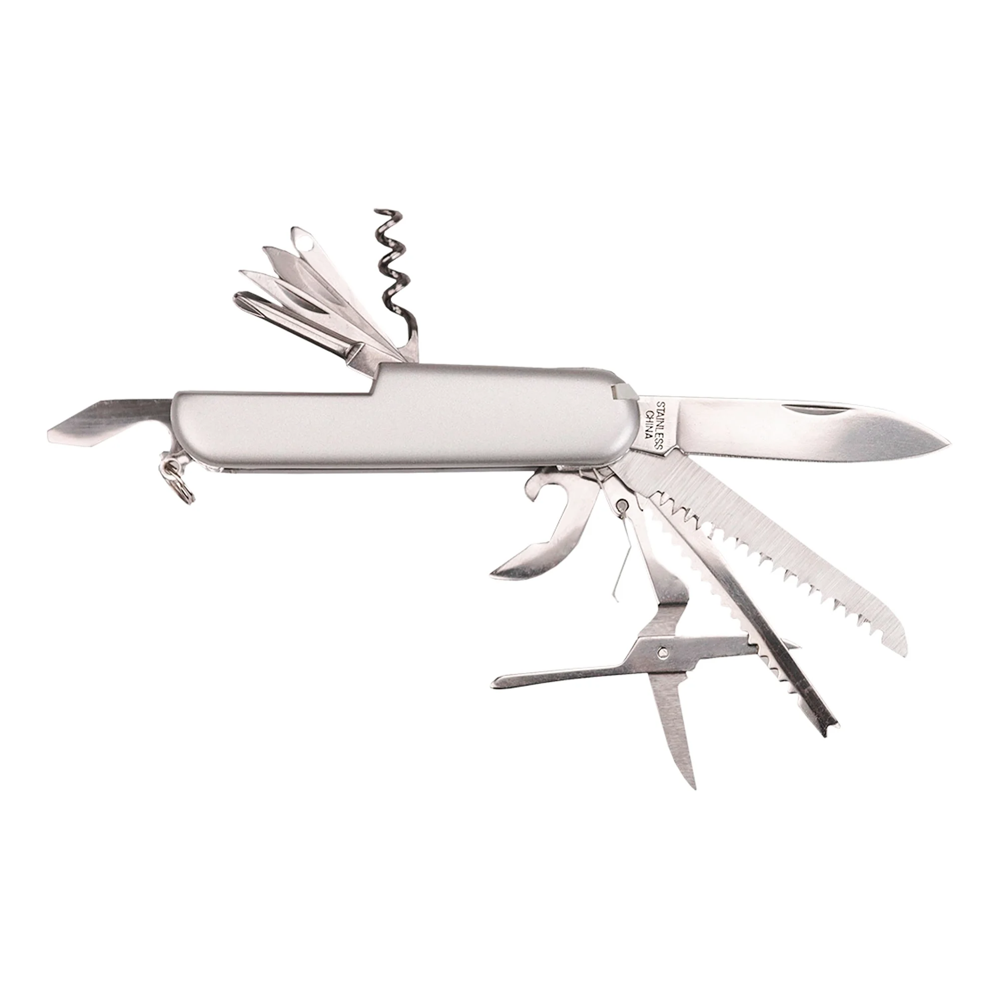 Нож перочинный TOPEX, 11 функций, нержавеющая сталь (98Z116)