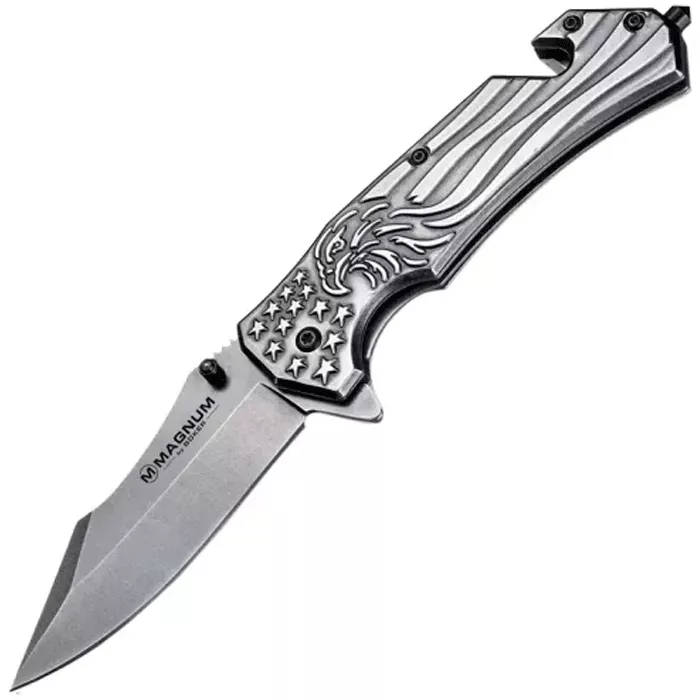Ніж складний Boker Magnum Freedom Folder (довжина: 200мм, лезо: 90мм), сталевий (227-1042) Ніж складний Boker Magnum Freedom Folder (довжина: 200мм, лезо: 90мм), сталевий (227-1042)
