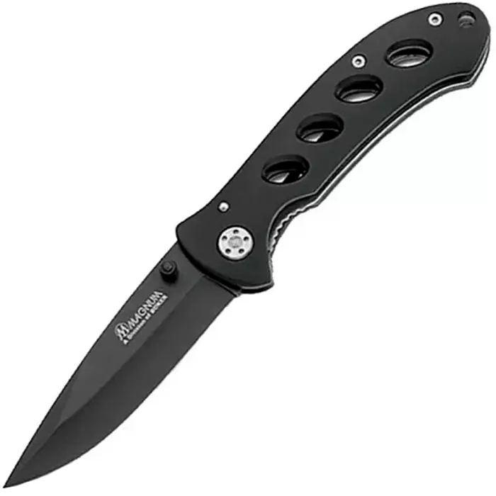 Ніж складний Boker Magnum Shadow (довжина: 191мм, лезо: 83мм), чорний (227-1067) Ніж складний Boker Magnum Shadow (довжина: 191мм, лезо: 83мм), чорний (227-1067)