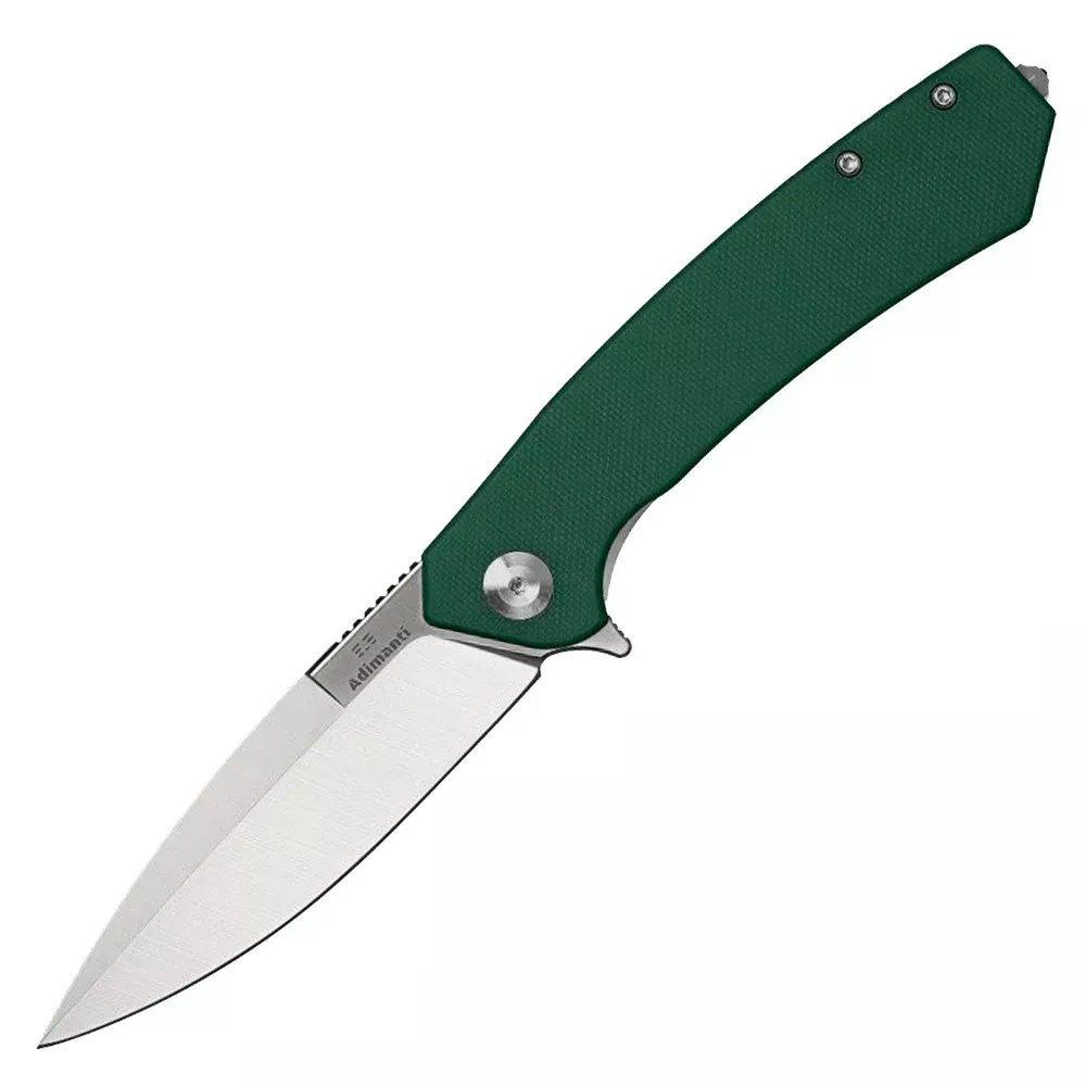 Нож складной Ganzo Adimanti Skimen design (длина: 205мм, лезвие: 85мм), зеленый (16-1130)