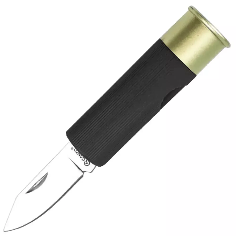 Нож складной Ganzo G624M (длина: 102мм, лезвие: 42мм, сатин), черный (16-1036-black)