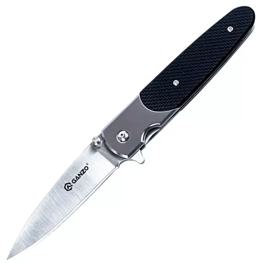 Ніж складний Ganzo G743-2 (довжина: 200мм, лезо: 87мм), чорний (16-1090-2-black) Ніж складний Ganzo G743-2 (довжина: 200мм, лезо: 87мм), чорний (16-1090-2-black)