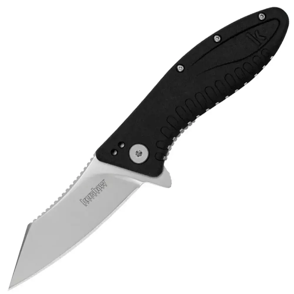 Ніж складний Kershaw Grinder (довжина: 197мм, лезо: 83мм), чорний  (174-1038)