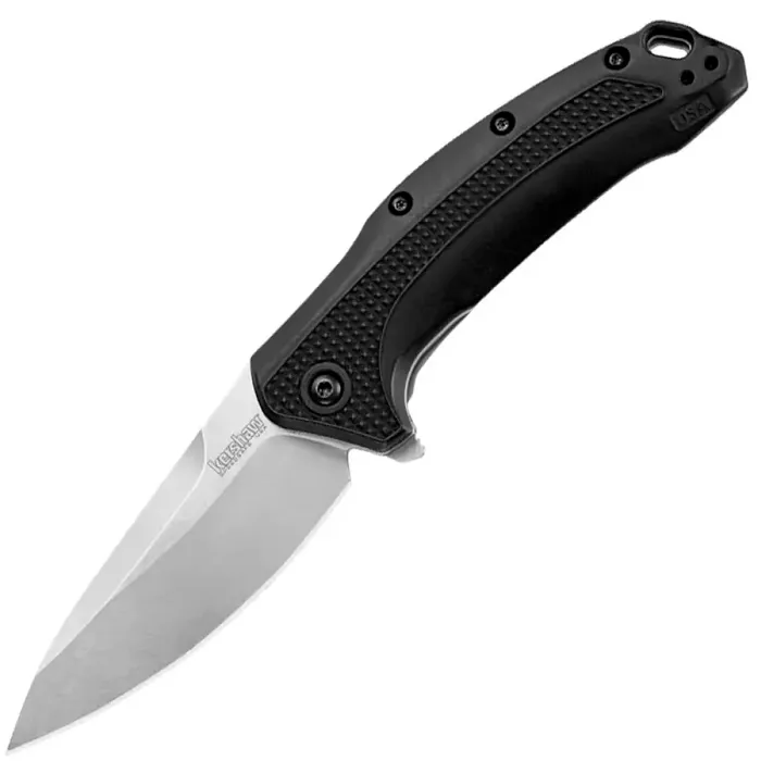 Ніж складний Kershaw Link (довжина: 193мм, лезо: 84мм), чорний (174-1085)