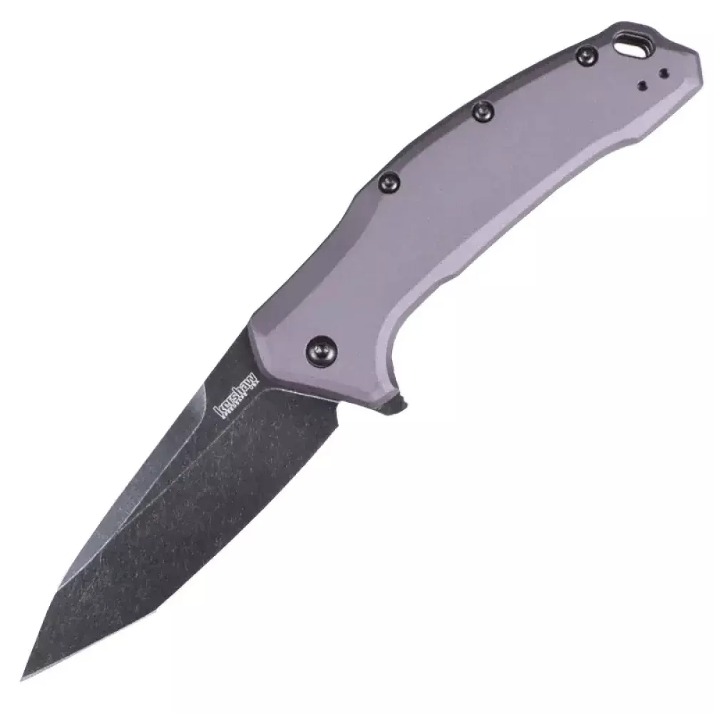 Ніж складний Kershaw Link Tanto (довжина: 193мм, лезо: 84мм), алюмінієвий (174-1049_aluminum) Ніж складний Kershaw Link Tanto (довжина: 193мм, лезо: 84мм), алюмінієвий (174-1049_aluminum)