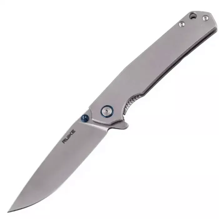 Ніж складаний Ruike P801-SF (довжина: 200мм, лезо: 86мм), сірий (244-1012_steel) Ніж складаний Ruike P801-SF (довжина: 200мм, лезо: 86мм), сірий (244-1012_steel)