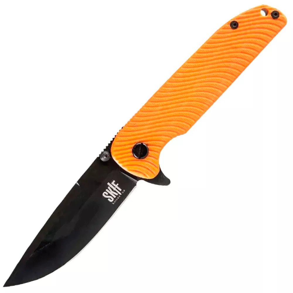 Нож складной Skif Bulldog 733Н (длина: 234мм, лезвие: 100мм), оранжевый (224-1020_H-bl-orange) Нож складной Skif Bulldog 733Н (длина: 234мм, лезвие: 100мм), оранжевый (224-1020_H-bl-orange)