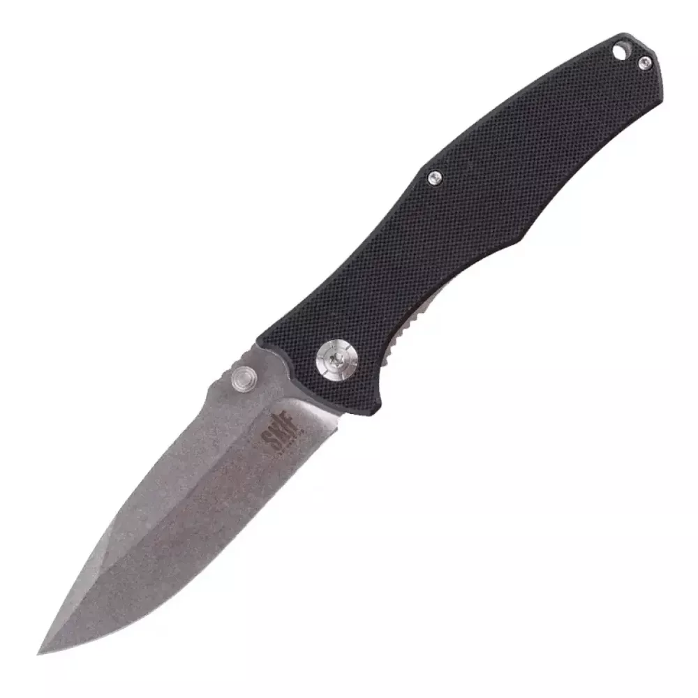 Ніж складаний Skif Hamster (довжина: 205мм, лезо: 90мм), чорний (224-1030_black) Ніж складаний Skif Hamster (довжина: 205мм, лезо: 90мм), чорний (224-1030_black)