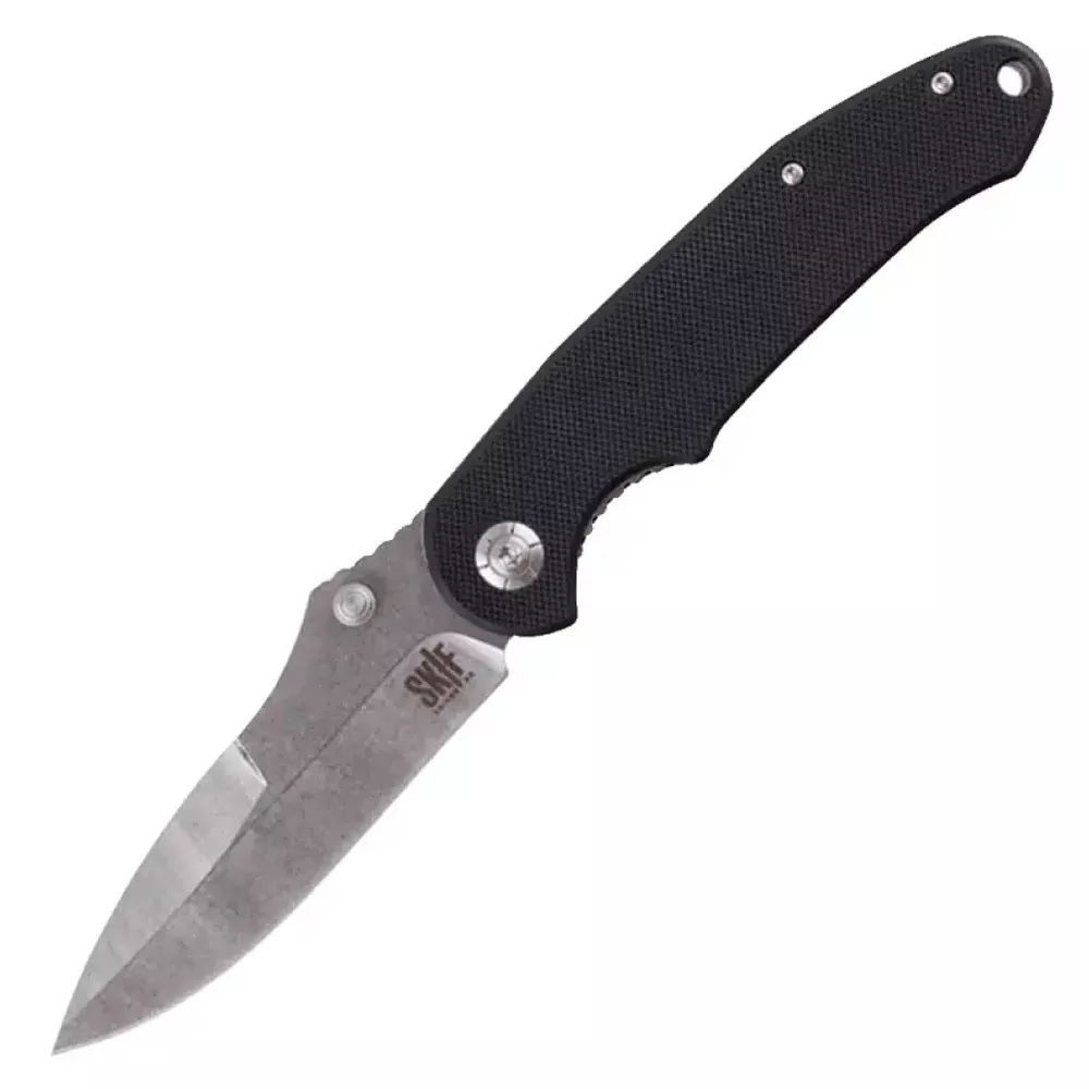Ніж складаний Skif Mouse (довжина: 200мм, лезо: 85мм), чорний (224-1038_black) Ніж складаний Skif Mouse (довжина: 200мм, лезо: 85мм), чорний (224-1038_black)