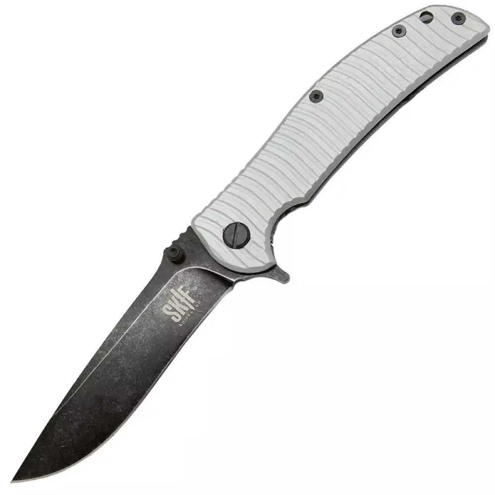 Нож складной Skif Urbanite 425D (длина: 230мм, лезвие: 100мм, черное) серый (224-1059_D-gr-alum) Нож складной Skif Urbanite 425D (длина: 230мм, лезвие: 100мм, черное) серый (224-1059_D-gr-alum)