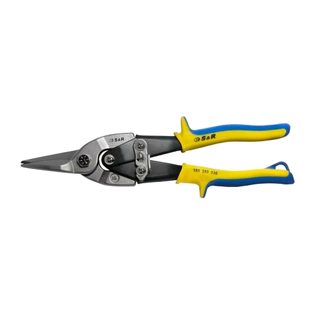 Ножницы по металлу S&R AVIATION 250 мм прямой рез (185250030)