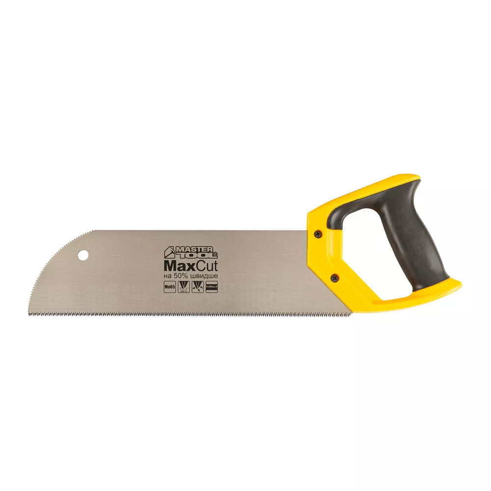 Ножівка для фанери Mastertool 12TPI MAX CUT 300 мм (14-2702) Ножівка для фанери Mastertool 12TPI MAX CUT 300 мм (14-2702)