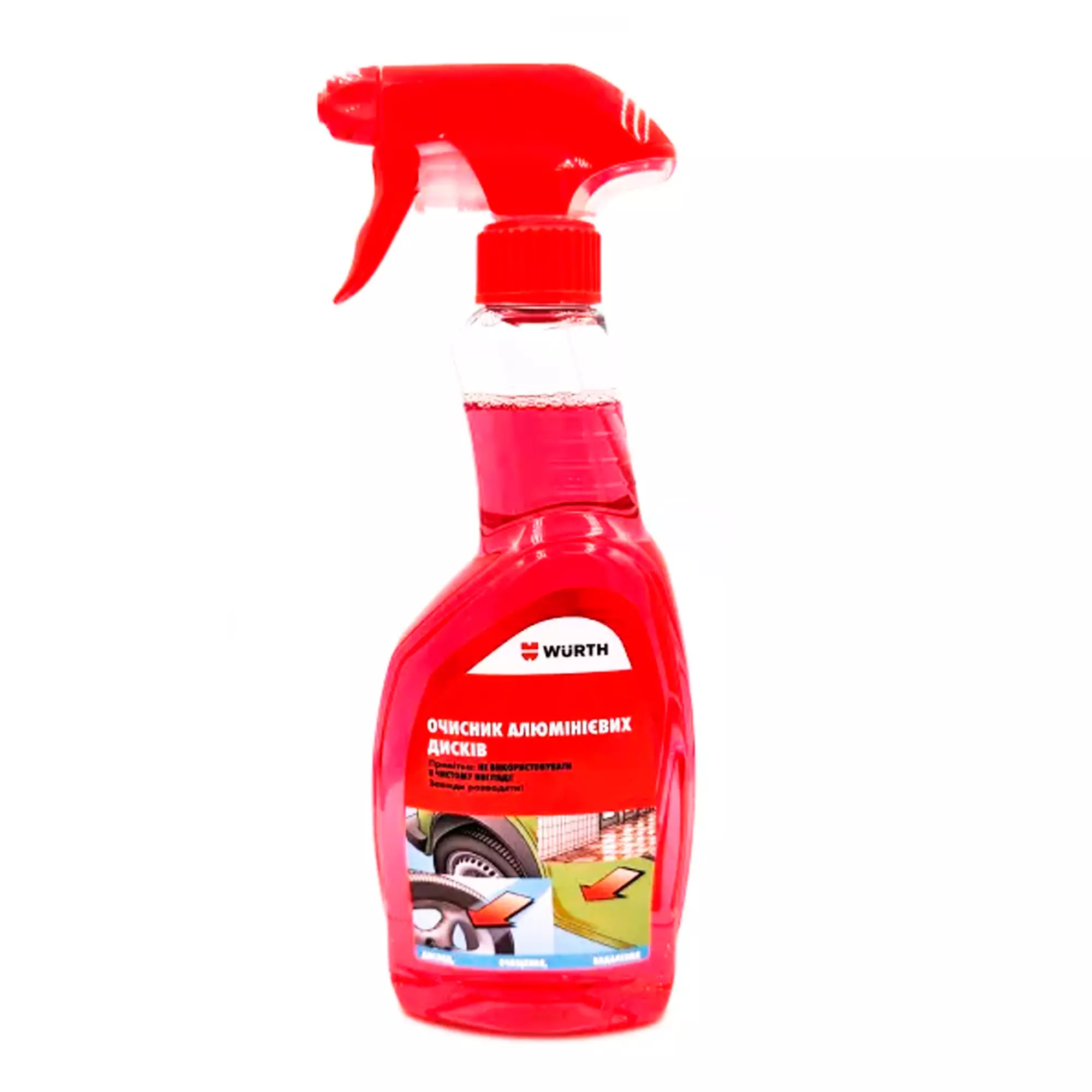 Очищувач алюмінієвих дисків WURTH 500мл