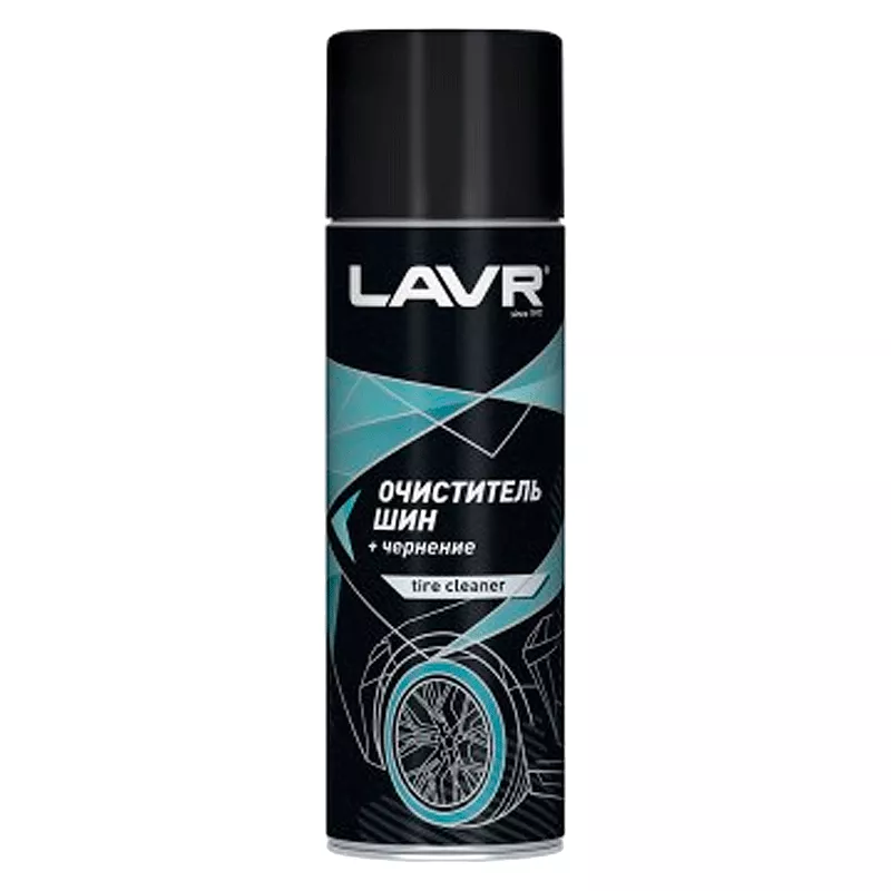 Очищувач для шин LAVR пінний + чорніння 650мл (Ln1443) Очищувач для шин LAVR пінний + чорніння 650мл (Ln1443)