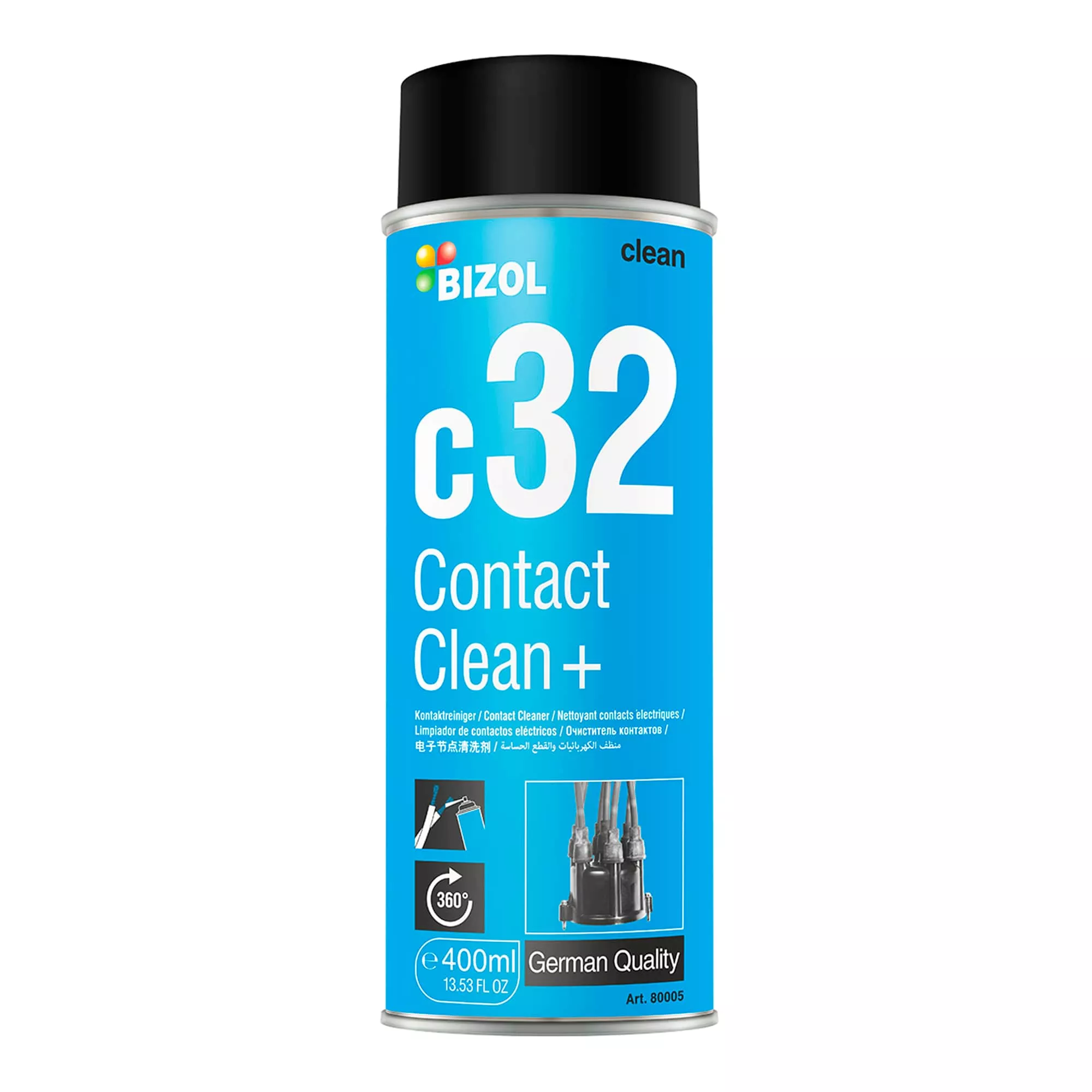 Очисник електроконтактів BIZOL Contact Clean + c32 400мл (B80005)