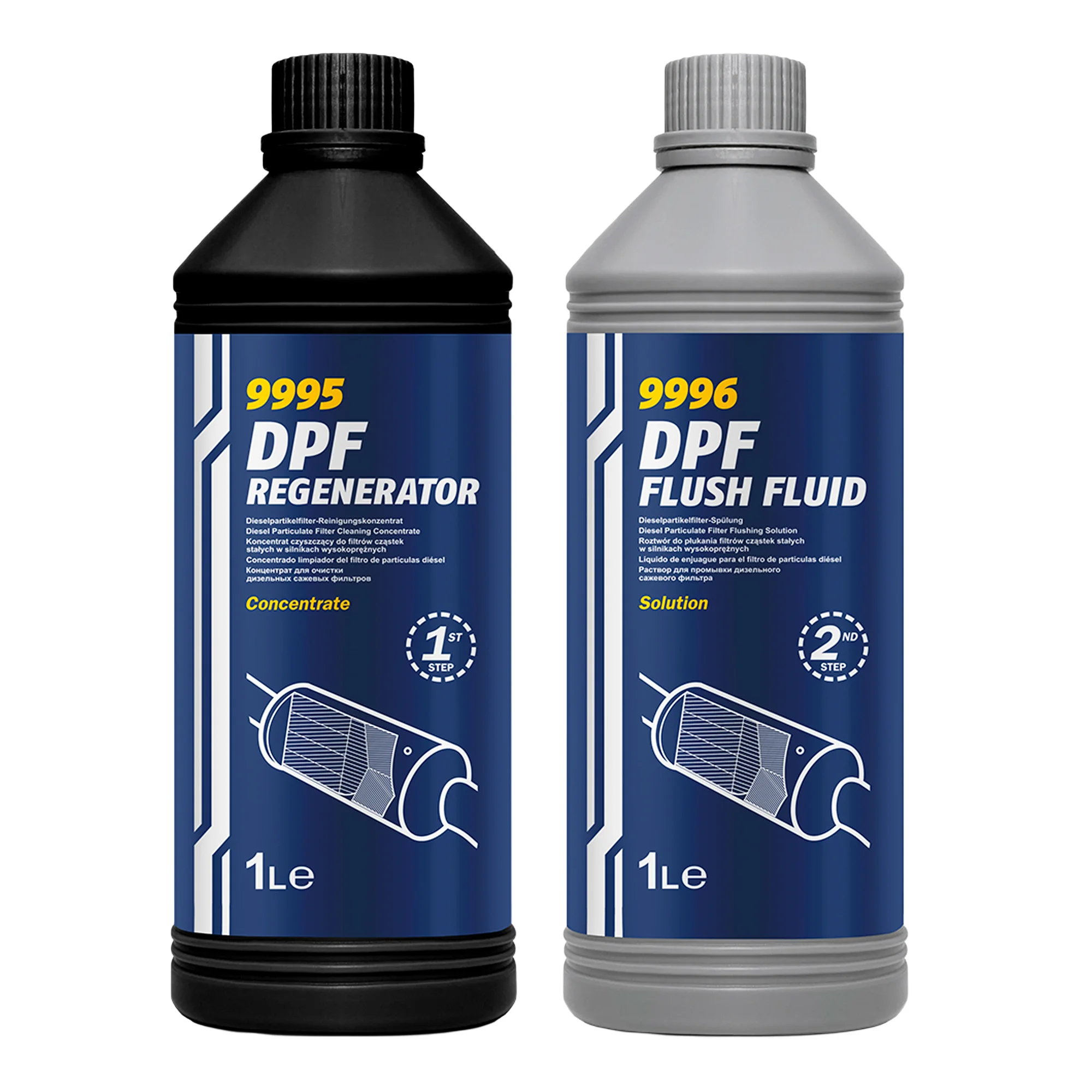 Очиститель сажевого фильтра MANNOL DPF Regenerator & Flush Fluid 2л (9995/9996) Очиститель сажевого фильтра MANNOL DPF Regenerator & Flush Fluid 2л (9995/9996)