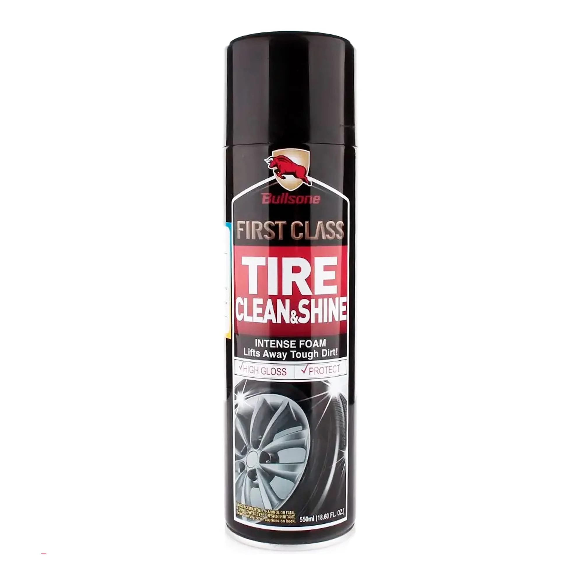 Очиститель шин Bullsone Tire Clean & Shine 550мл (124258) Очиститель шин Bullsone Tire Clean & Shine 550мл (124258)