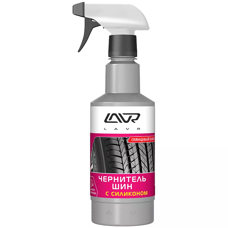 Очищувач шин LAVR Tire shine conditioner 500мл (Ln1475) Очищувач шин LAVR Tire shine conditioner 500мл (Ln1475)