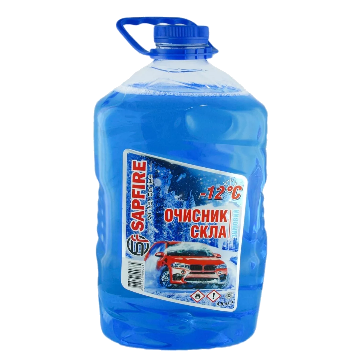 Очиститель стекла SAPFIRE -12° С морской бриз 4,5 л (400335)
