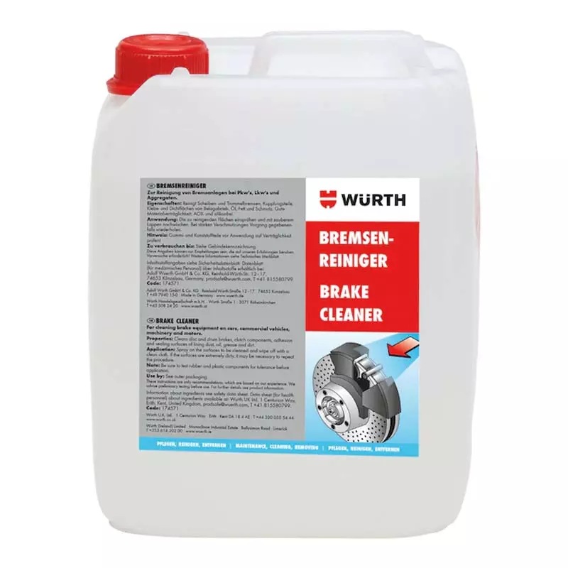 Очисник універсальний WURTH Plus 5л (0890108715) Очисник універсальний WURTH Plus 5л (0890108715)