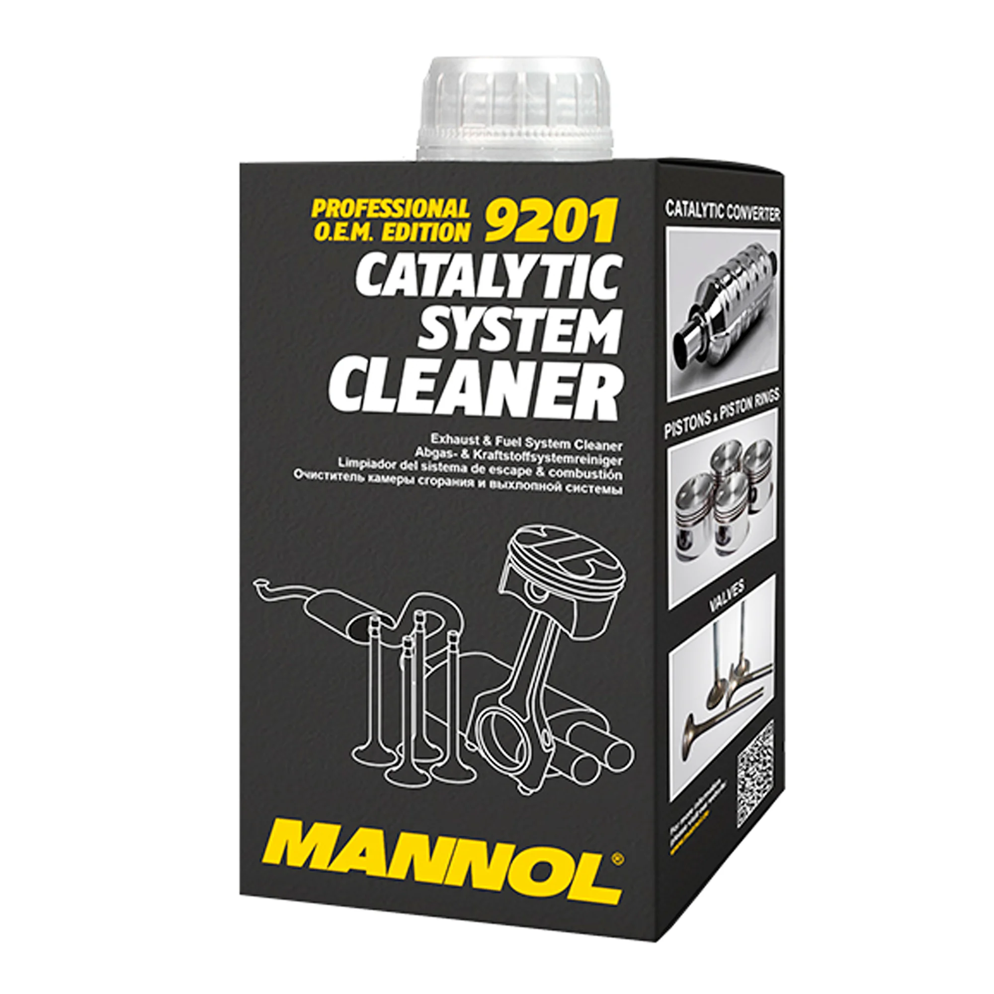 Очищувач системи впускної системи MANNOL Catalytic System Cleaner 500мл (9201)