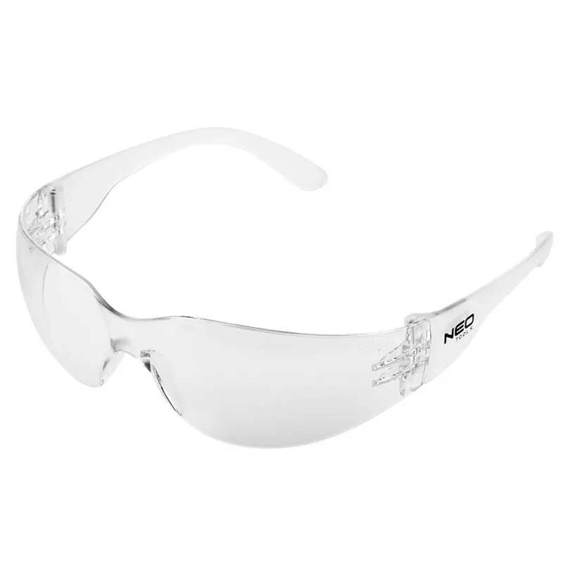 Очки NEO защитные противоосколочные, белые, класс защиты F (97-502)