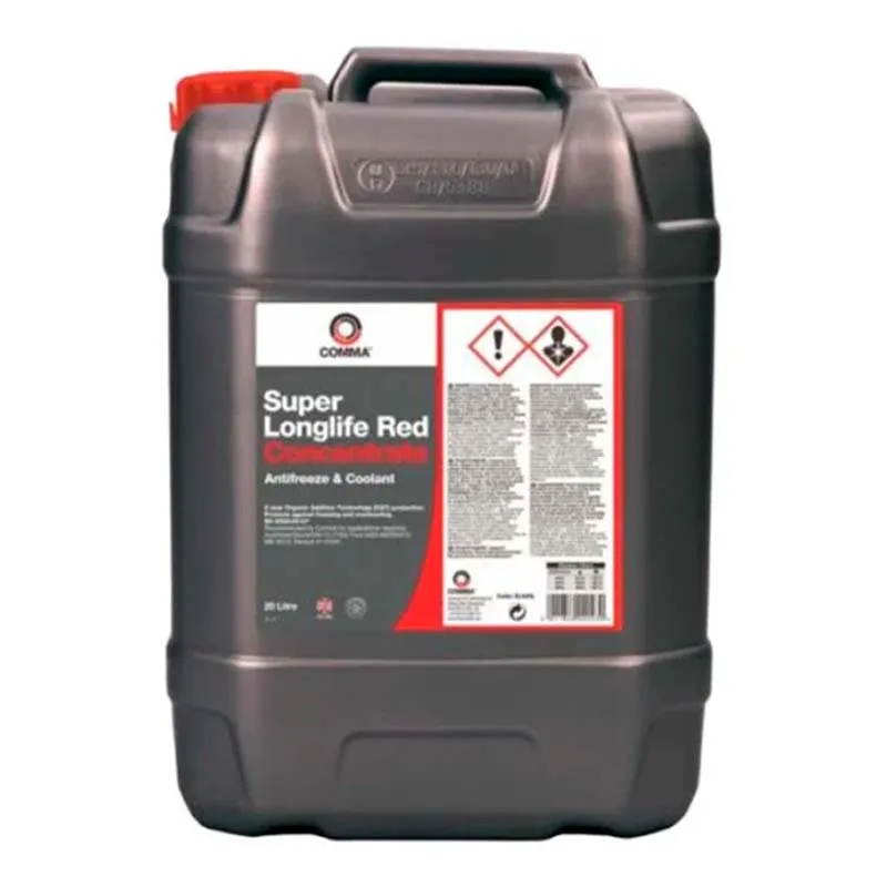 Антифриз COMMA SUPER LL G12+ красный 20л