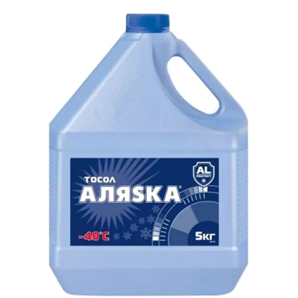 Тосол Water Tosol Fluids Alaska A-40 G11 синий 5л (TOSOLALASKAA405KG)