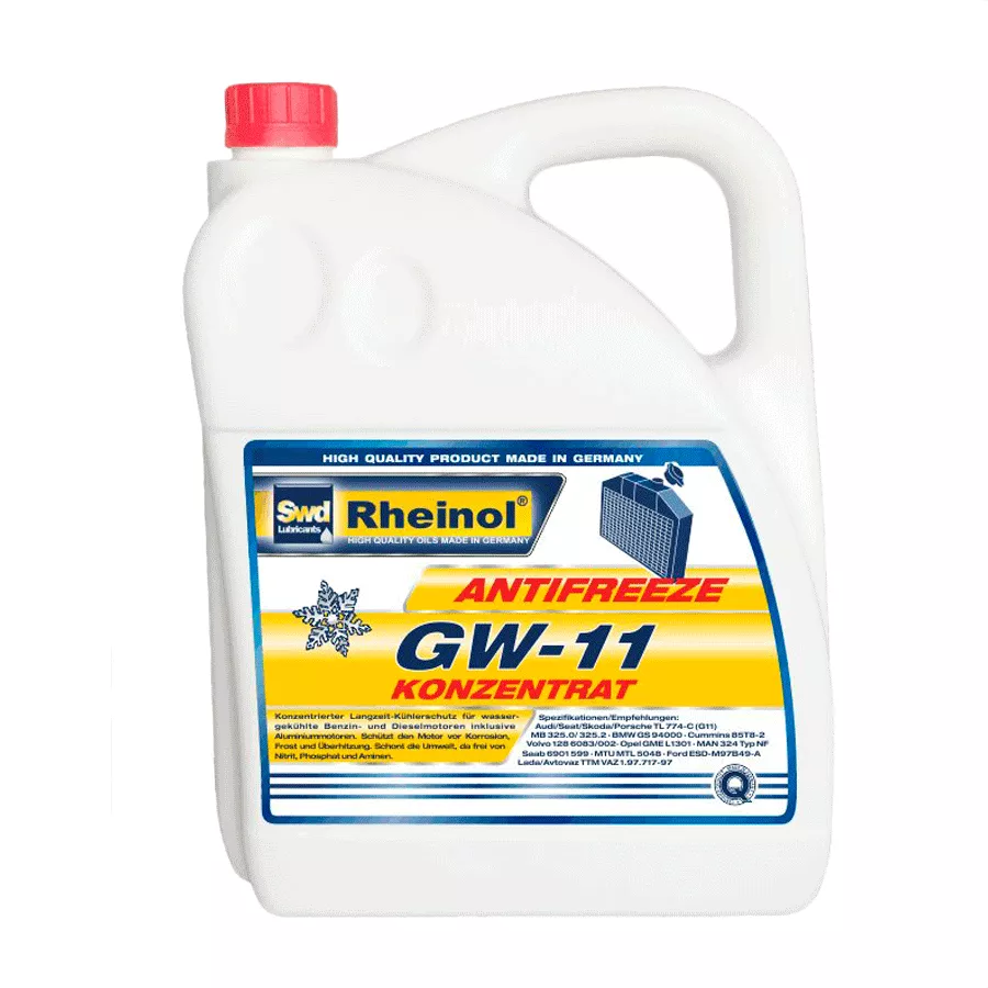 Антифриз SWD Rheinol GW-11 синий 1,5л (39122,180 У)