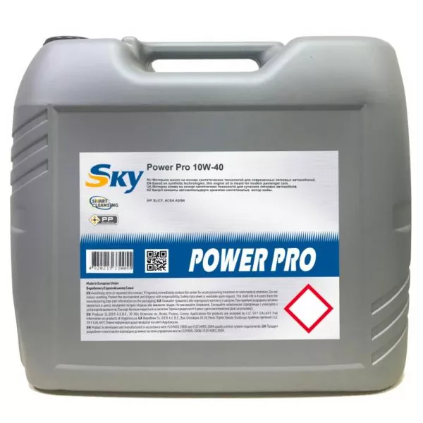 Масло моторное SKY Power Pro 10W-40 20л