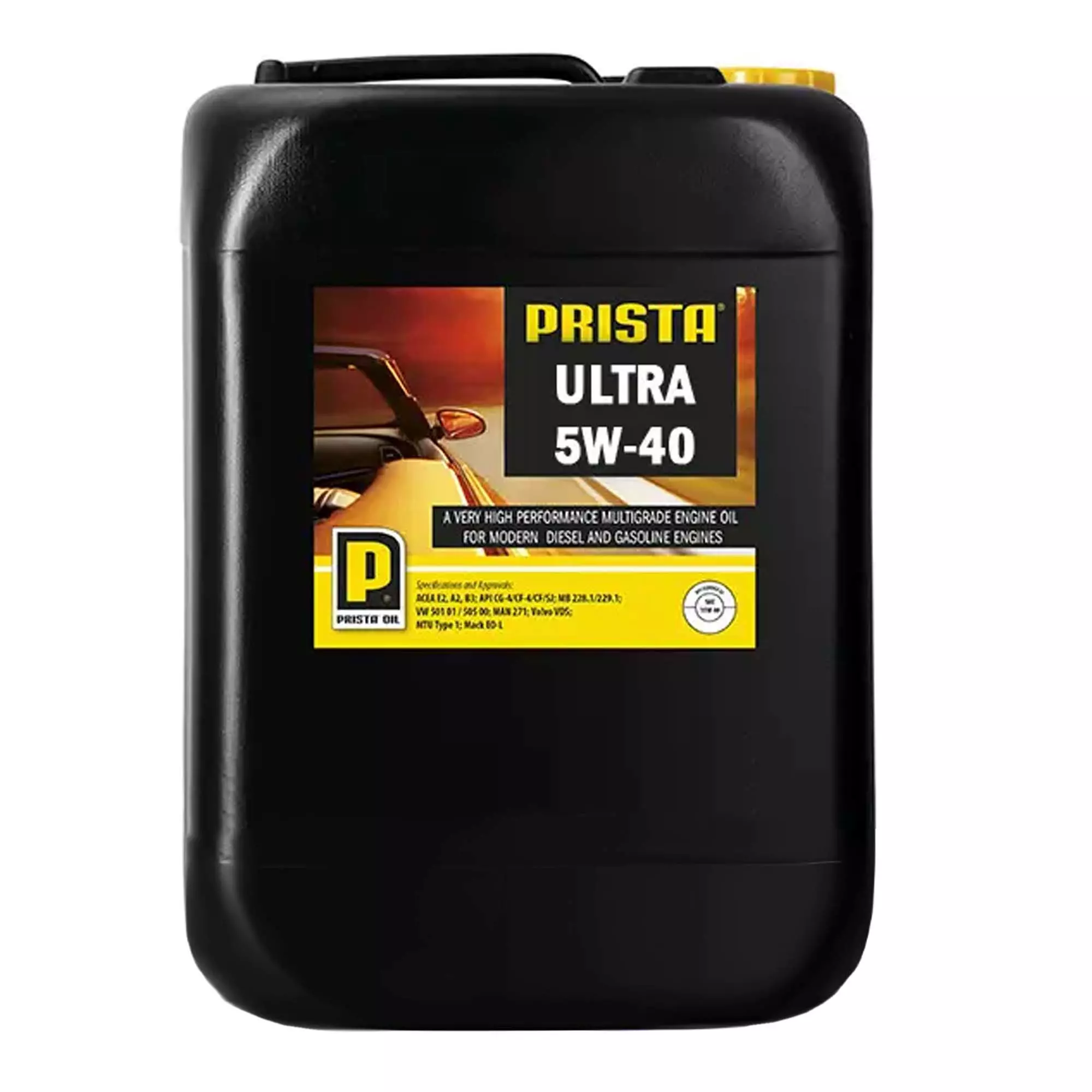 Моторна олива Prista Ultra 5W-40 20л