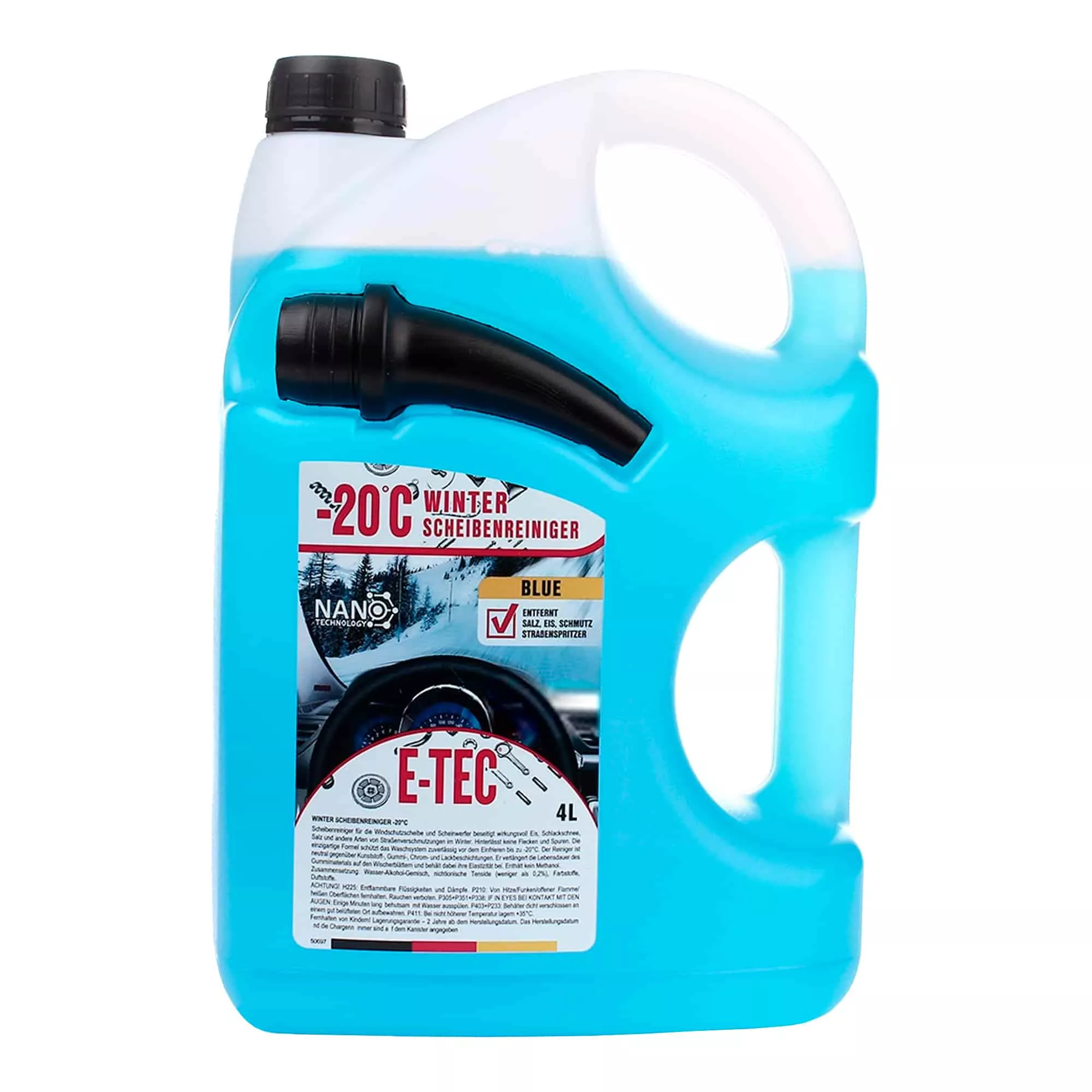 Омивач скла E-Tec -20°C 4л (9281) Омивач скла E-Tec -20°C 4л (9281)