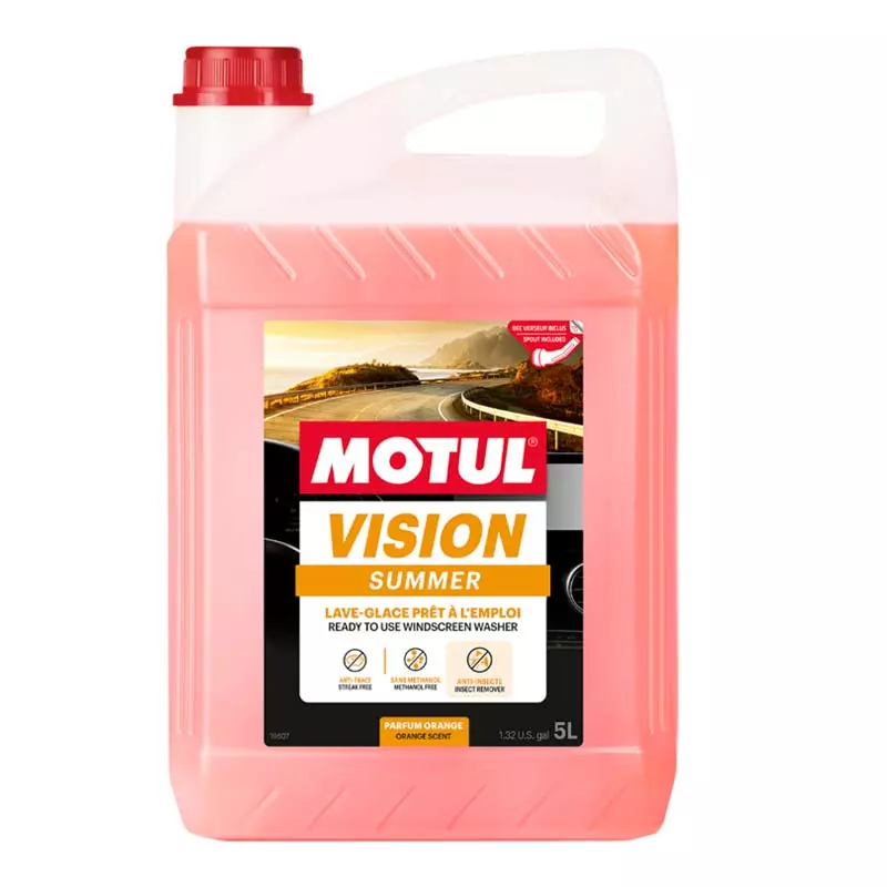 Омивач скла Motul Vision Summer Insect Remover 0°C 5л (992706) Омивач скла Motul Vision Summer Insect Remover 0°C 5л (992706)