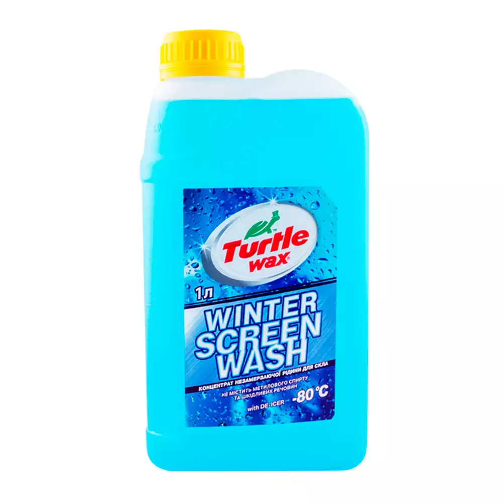 Очищувач скла Turtle Wax "Рідке полум'я" -80°C 1л (T4042) Очищувач скла Turtle Wax "Рідке полум'я" -80°C 1л (T4042)