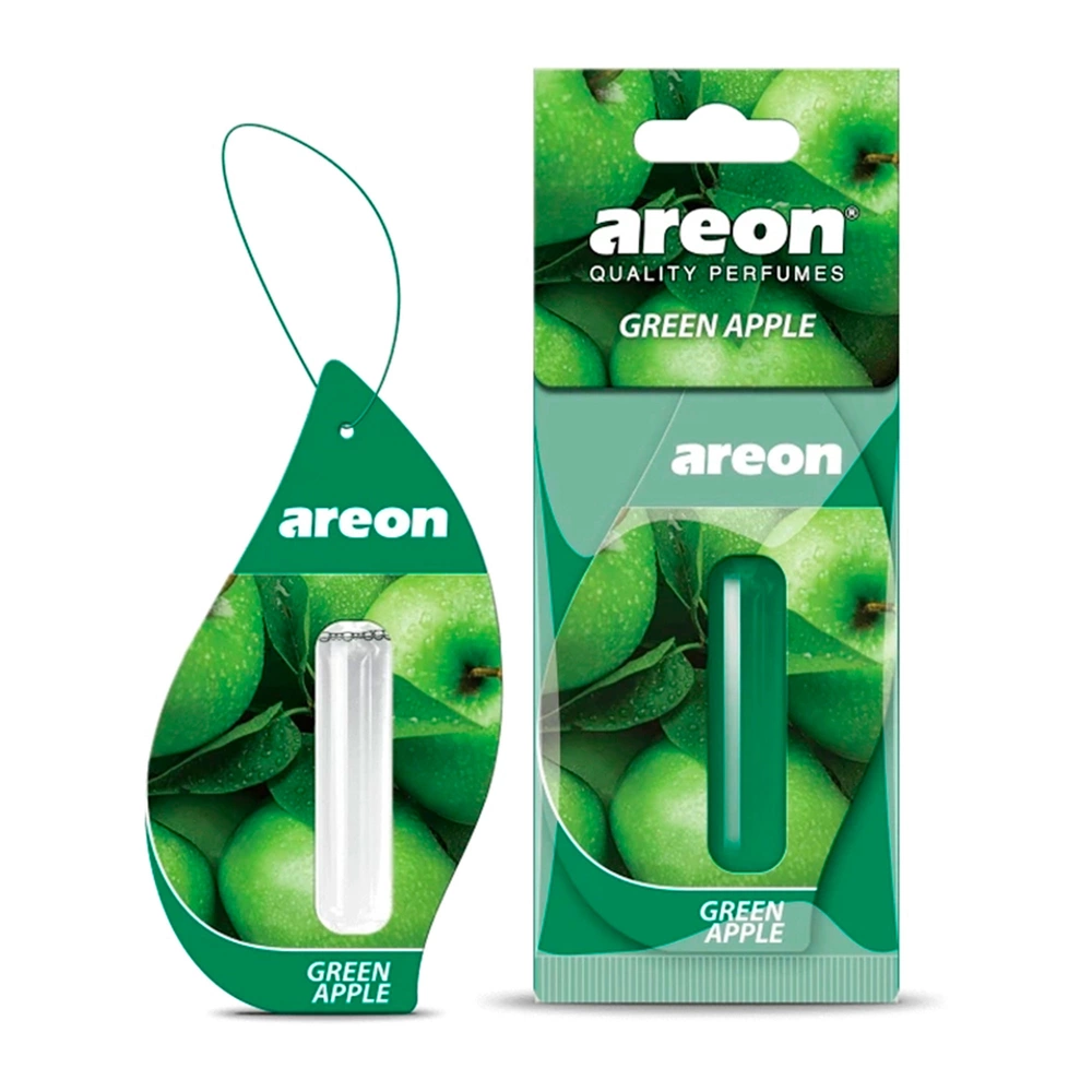 Освежитель воздуха AREON "LIQUID" жидкий, листок Green Apple 5ml (LR20)