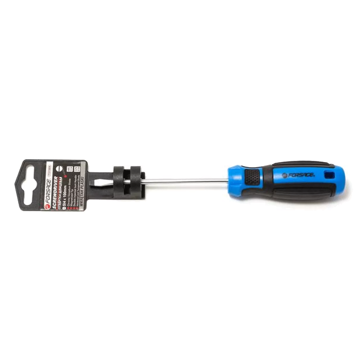 Викрутка магнітна Forsage SL4х100мм F-7131004 (28112) Викрутка магнітна Forsage SL4х100мм F-7131004 (28112)