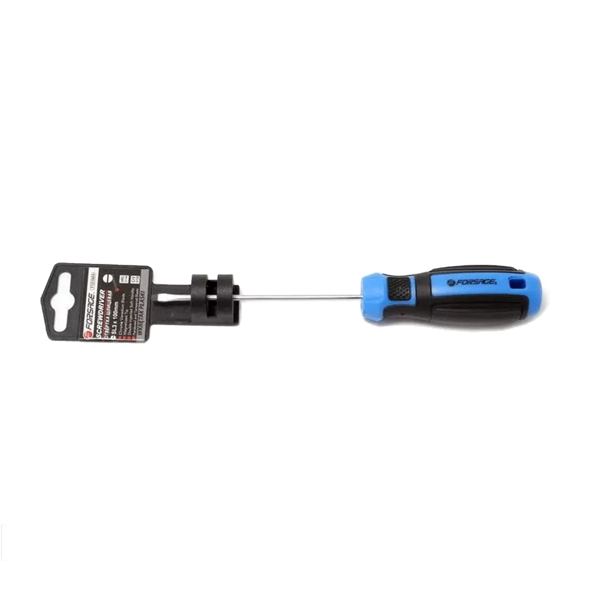 Викрутка магнітна Forsage SL5х100мм F-7131005 (28113) Викрутка магнітна Forsage SL5х100мм F-7131005 (28113)
