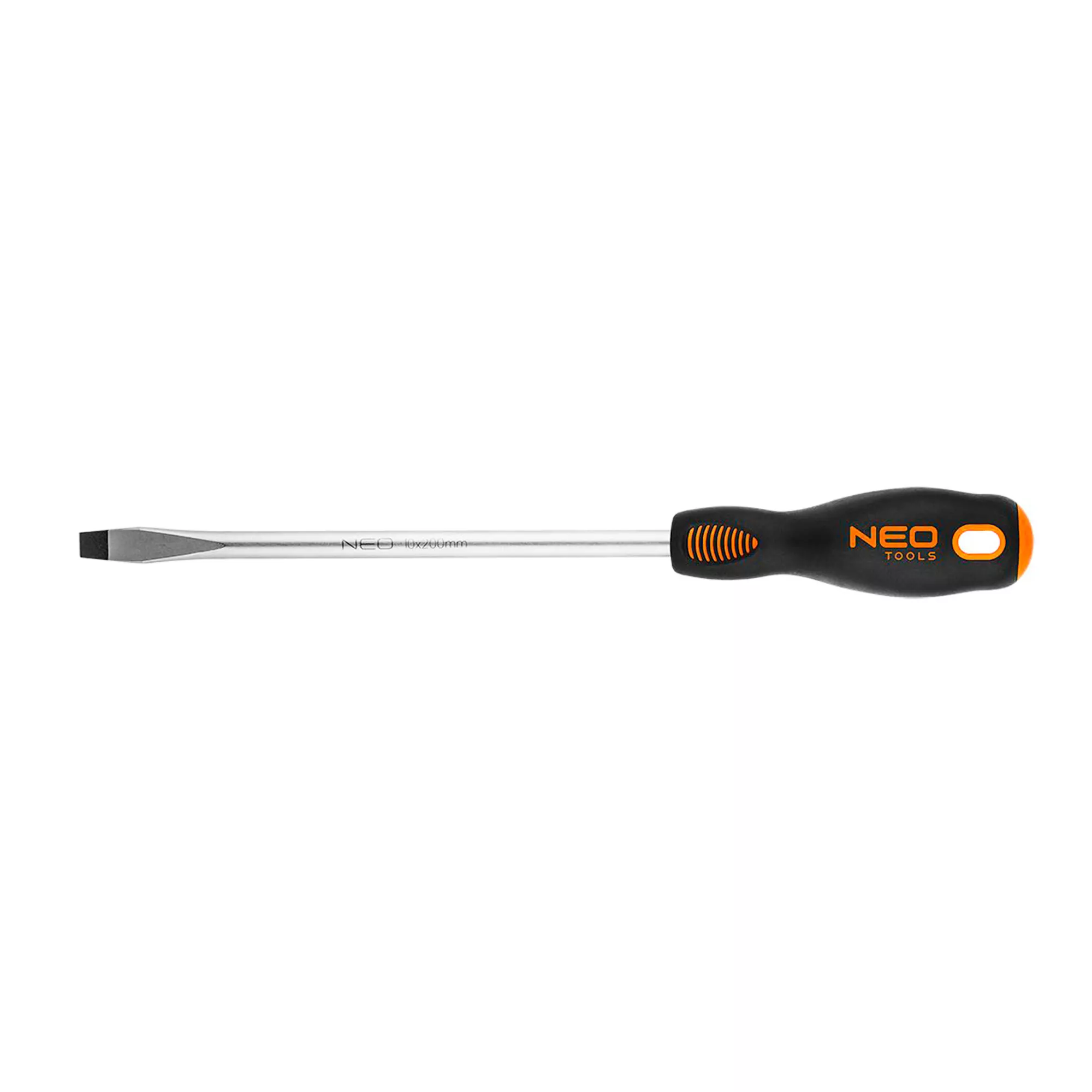 Викрутка NEO TOOLS шліцьова 8.0 x 200 мм CrMo (04-016) Викрутка NEO TOOLS шліцьова 8.0 x 200 мм CrMo (04-016)