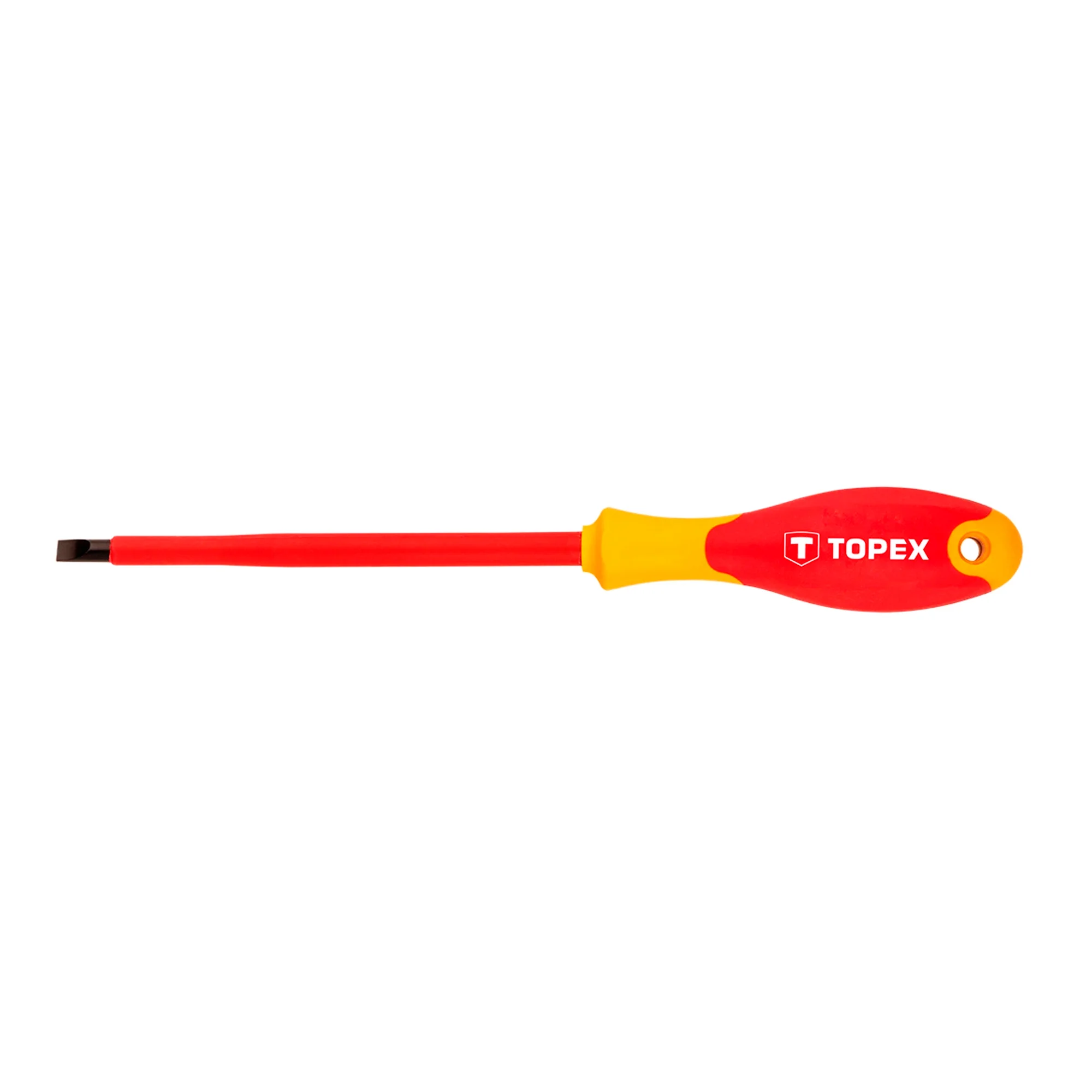Викрутка шліцьова TOPEX 1000В, 6.5 x 150 мм (39D474) Викрутка шліцьова TOPEX 1000В, 6.5 x 150 мм (39D474)